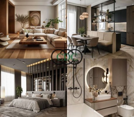 Thi công chung cư 2 phòng ngủ tại Rainbow Building Văn Quán