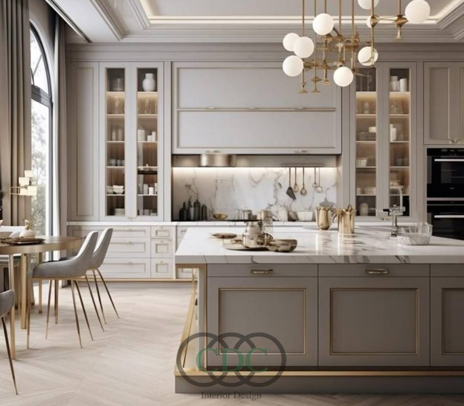 Thi công nội thất chung cư tân cổ điển tại Vinawaco Residence Hoàng Mai