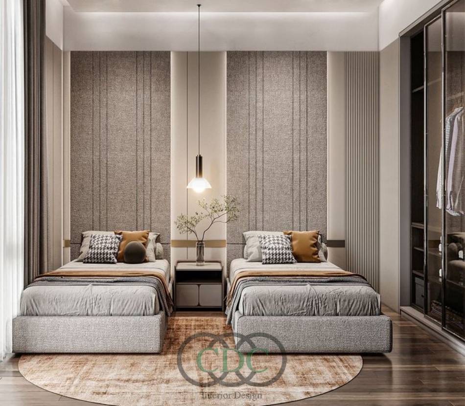 Thi công nội thất phòng ngủ bé trai đẹp – sáng tạo – an toàn