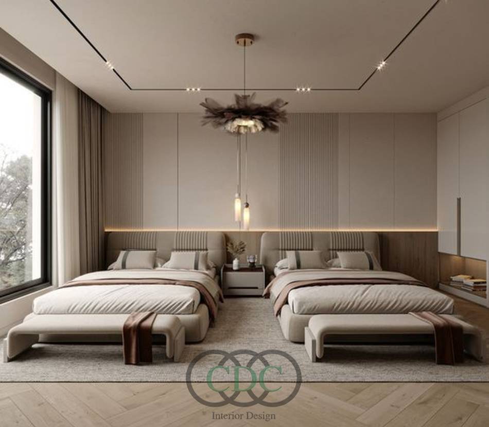 Thi công nội thất phòng ngủ bé trai đẹp – sáng tạo – an toàn