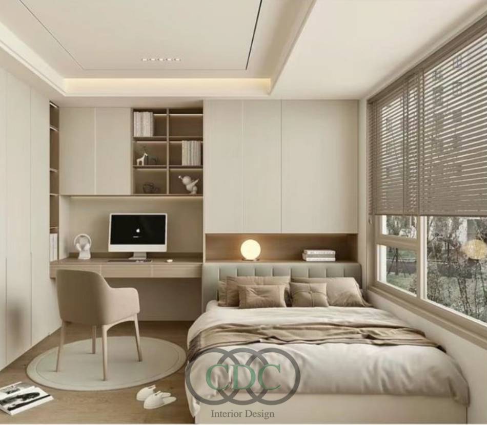 Thi công nội thất phòng ngủ bé trai đẹp – sáng tạo – an toàn