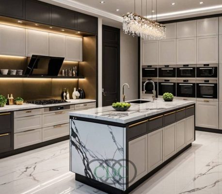 Quy trình thi công phòng bếp hiện đại bền đẹp theo thời gian