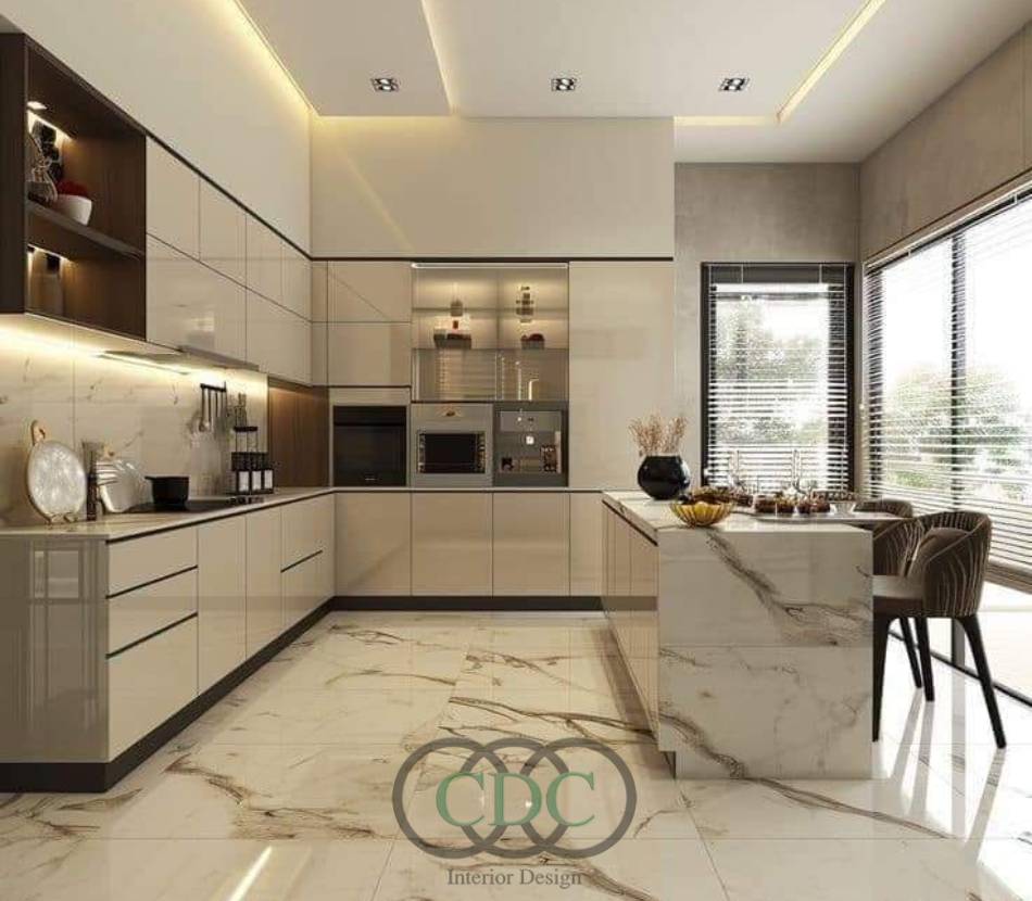 Quy trình thi công phòng bếp hiện đại bền đẹp theo thời gian