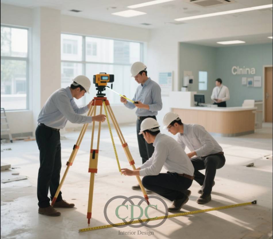 Quy trình thi công phòng khám từ A-Z tại CDC Việt Nam Group