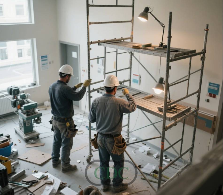 Quy trình thi công phòng khám từ A-Z tại CDC Việt Nam Group