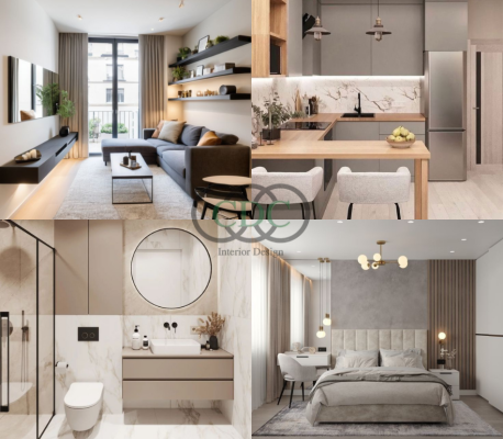 Thi công chung cư 56m2 tại Chung cư Đại Thanh từ CDC Việt Nam Group