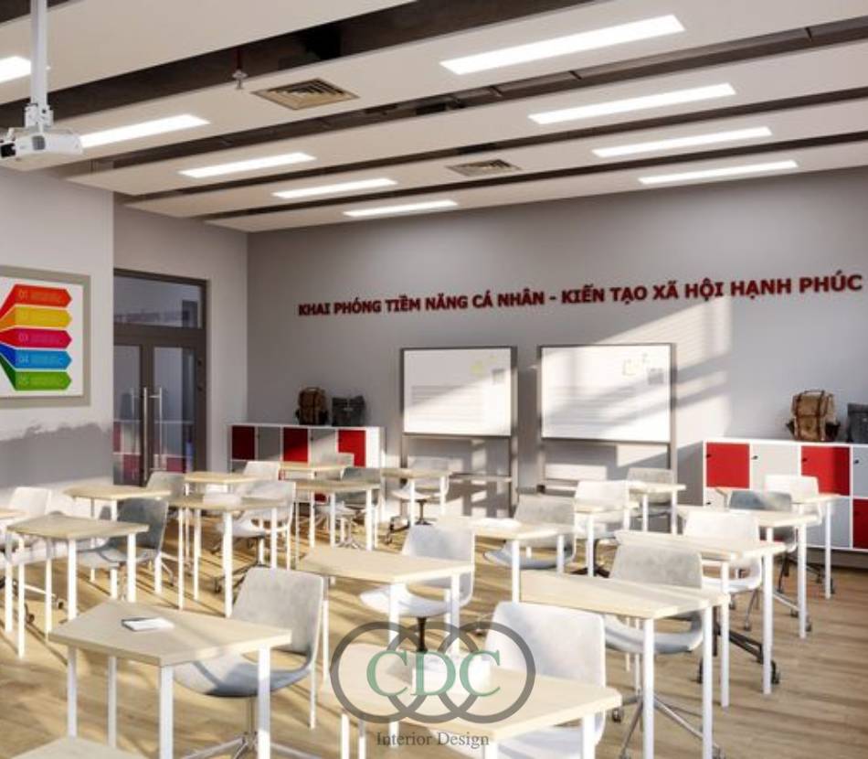 Khám phá các dự án thi công trung tâm Anh ngữ ấn tượng tại Hoàng Mai