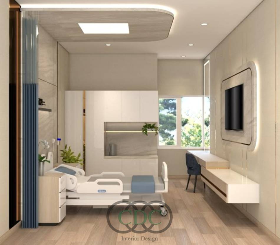 Thiết kế nội thất bệnh viện chuyên nghiệp tại Hoàng Mai – Giải pháp tối ưu từ CDC Việt Nam Group
