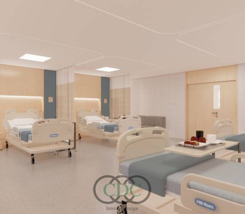 Thiết kế nội thất bệnh viện chuyên nghiệp tại Hoàng Mai – Giải pháp tối ưu từ CDC Việt Nam Group