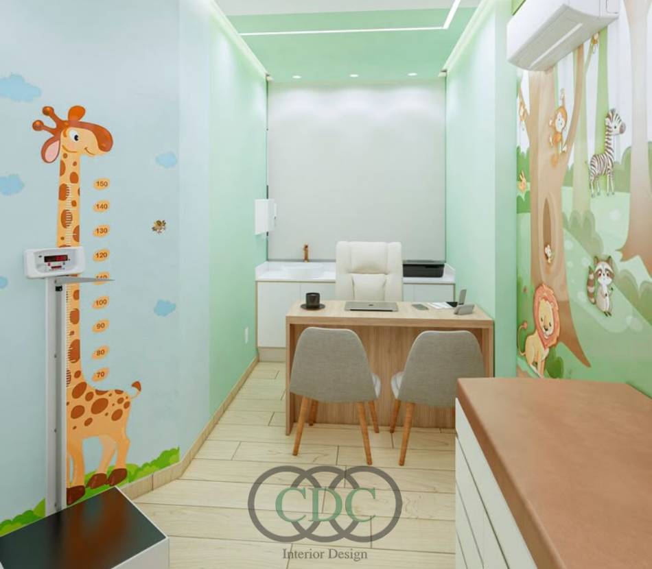 Top 5 mẫu thiết kế phòng khám nhi chuẩn quốc tế tại Hai Bà Trưng