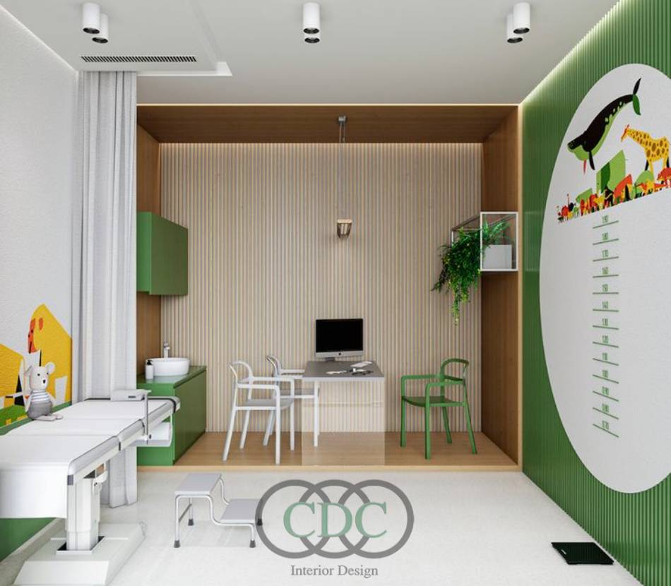 Top 5 mẫu thiết kế phòng khám nhi chuẩn quốc tế tại Hai Bà Trưng