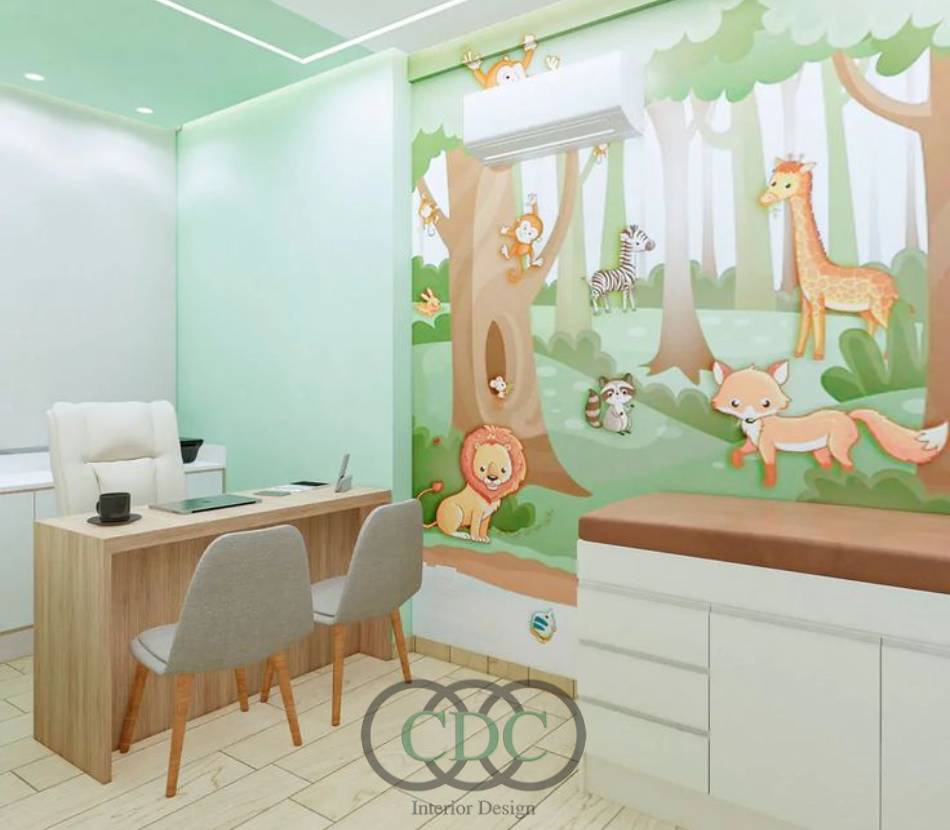 Top 5 mẫu thiết kế phòng khám nhi chuẩn quốc tế tại Hai Bà Trưng