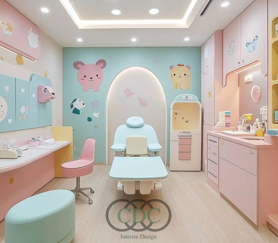 Top 5 mẫu thiết kế phòng khám nhi chuẩn quốc tế tại Hai Bà Trưng