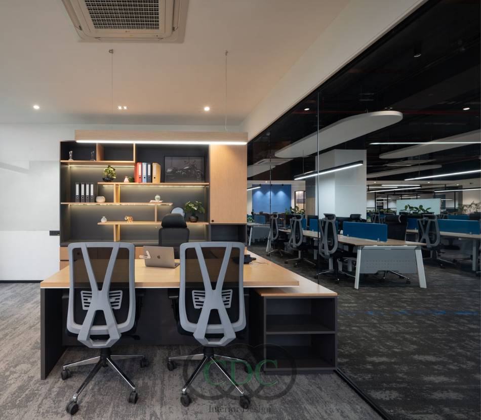 Thiết kế thi công văn phòng KCN Phố Nối A – Hưng Yên từ CDC Việt Nam Group