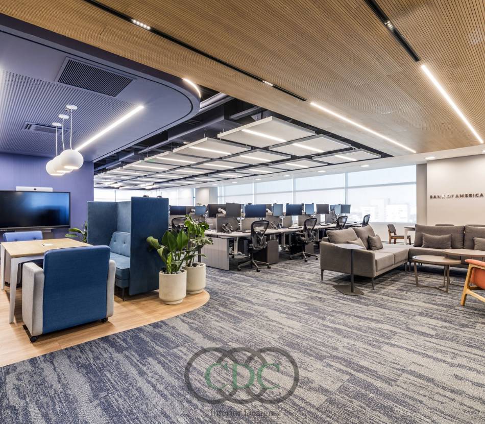 Thiết kế thi công văn phòng KCN Phố Nối A – Hưng Yên từ CDC Việt Nam Group