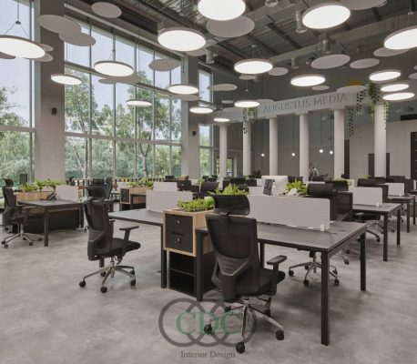 Thi công văn phòng nhà máy Bắc Giang chuyên nghiệp cùng CDC Việt Nam Group