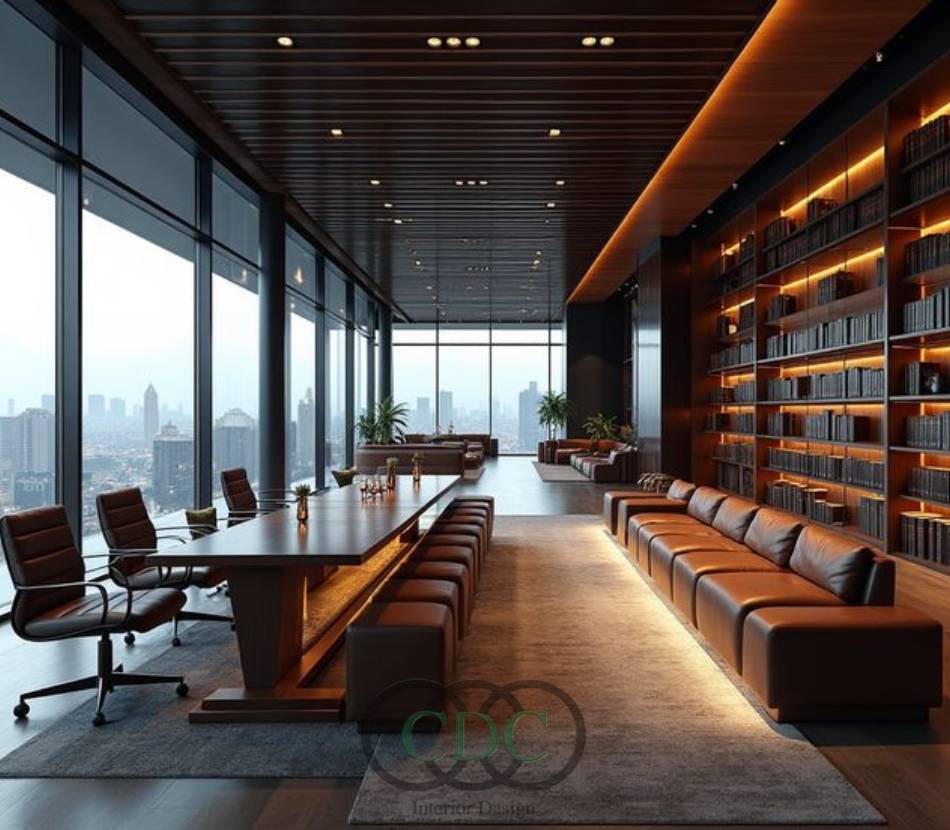 Giải pháp thi công nội thất văn phòng sang trọng, đẳng cấp cùng CDC Việt Nam Group