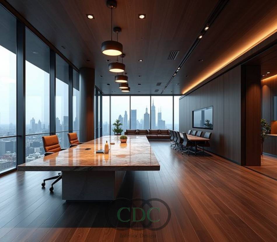 Giải pháp thi công nội thất văn phòng sang trọng, đẳng cấp cùng CDC Việt Nam Group