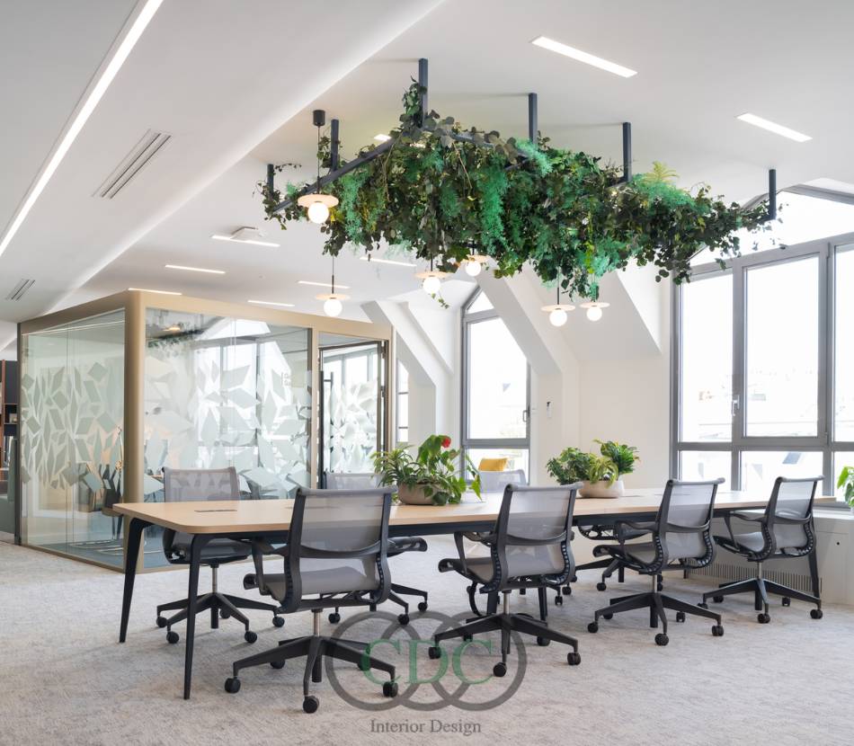 Thiết kế nội thất văn phòng showroom chuyên nghiệp tại Hà Nội – Giải pháp tối ưu từ CDC Việt Nam Group