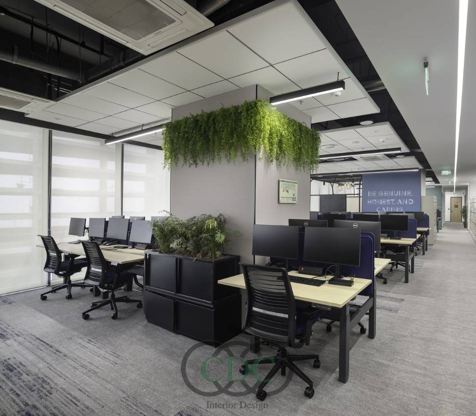 Thiết kế nội thất văn phòng showroom chuyên nghiệp tại Hà Nội – Giải pháp tối ưu từ CDC Việt Nam Group