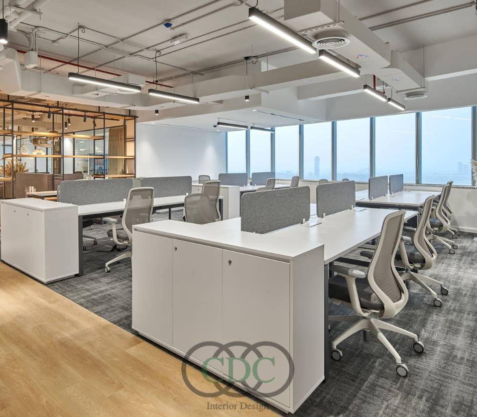 Thiết kế nội thất văn phòng showroom chuyên nghiệp tại Hà Nội – Giải pháp tối ưu từ CDC Việt Nam Group