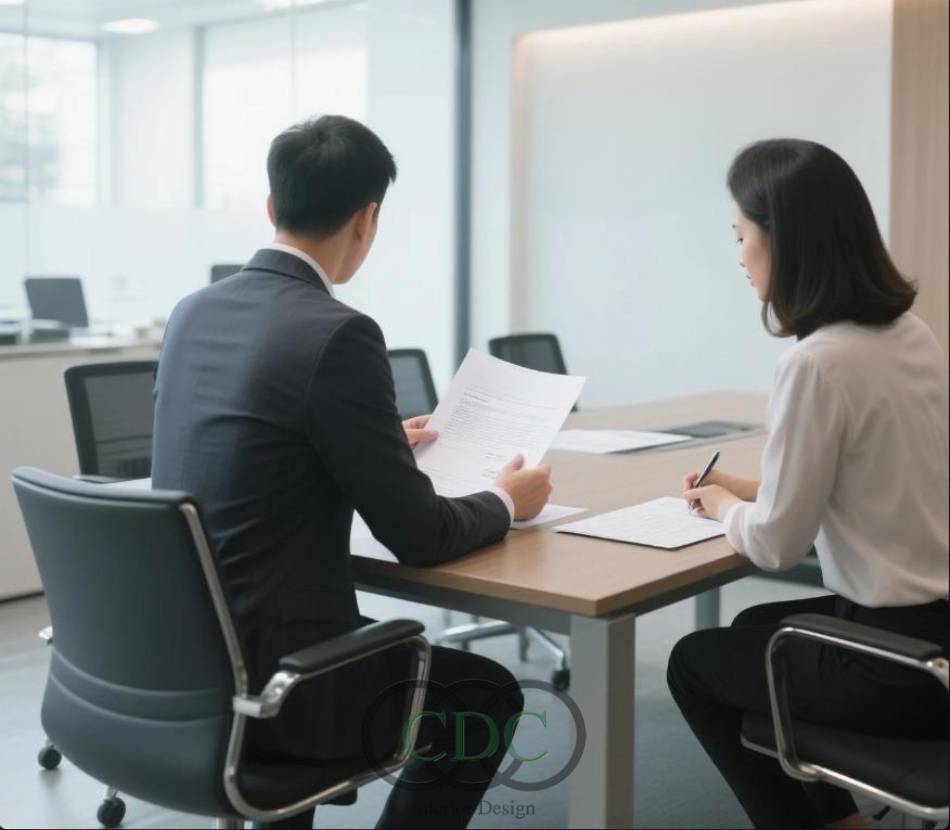 Quy trình thi công văn phòng showroom chuyên nghiệp từ A đến Z tại Hà Nội