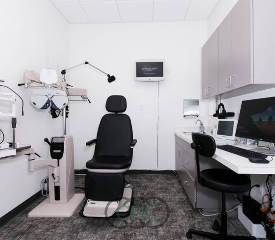 Giải pháp thi công phòng khám mắt chuẩn quốc tế từ CDC Việt Nam Group tại Gia Lâm