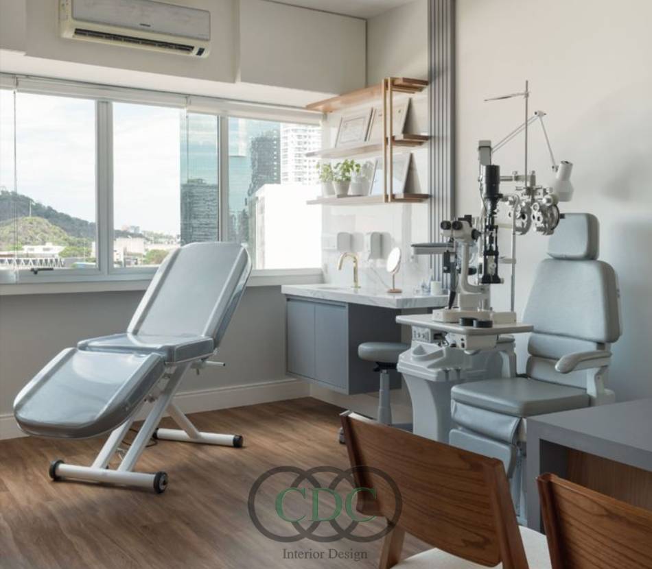 Giải pháp thi công phòng khám mắt chuẩn quốc tế từ CDC Việt Nam Group tại Gia Lâm