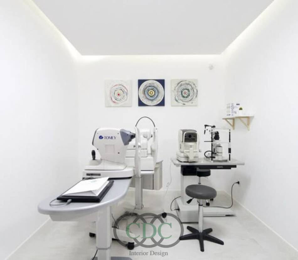 Giải pháp thi công phòng khám mắt chuẩn quốc tế từ CDC Việt Nam Group tại Gia Lâm