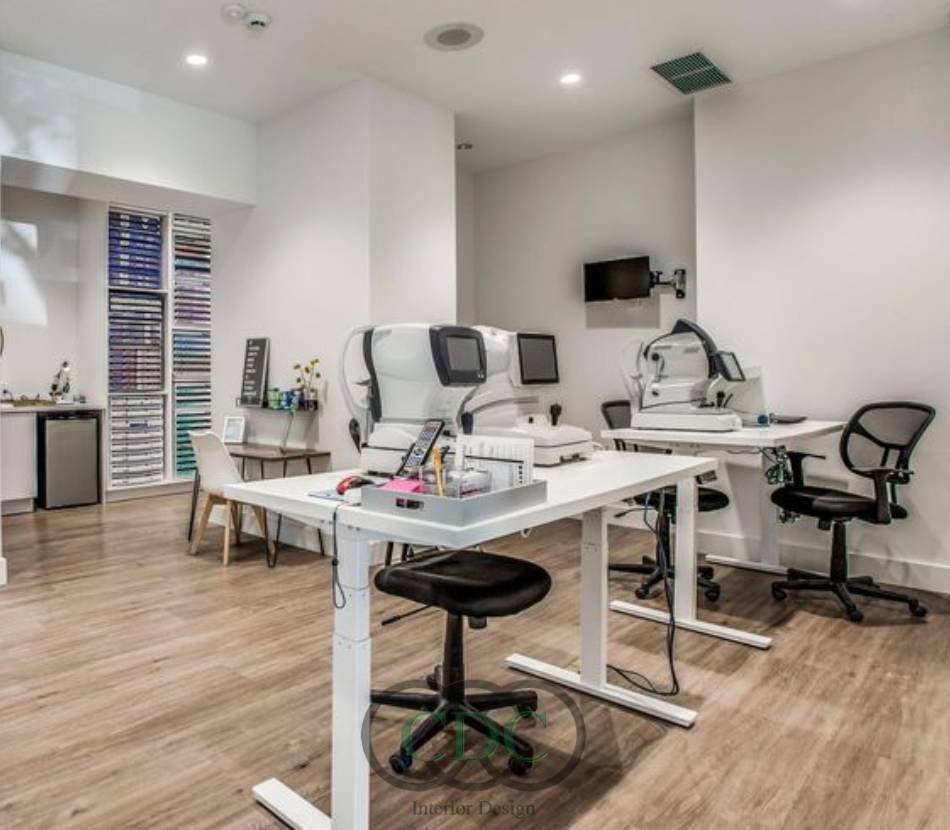 Giải pháp thi công phòng khám mắt chuẩn quốc tế từ CDC Việt Nam Group tại Gia Lâm