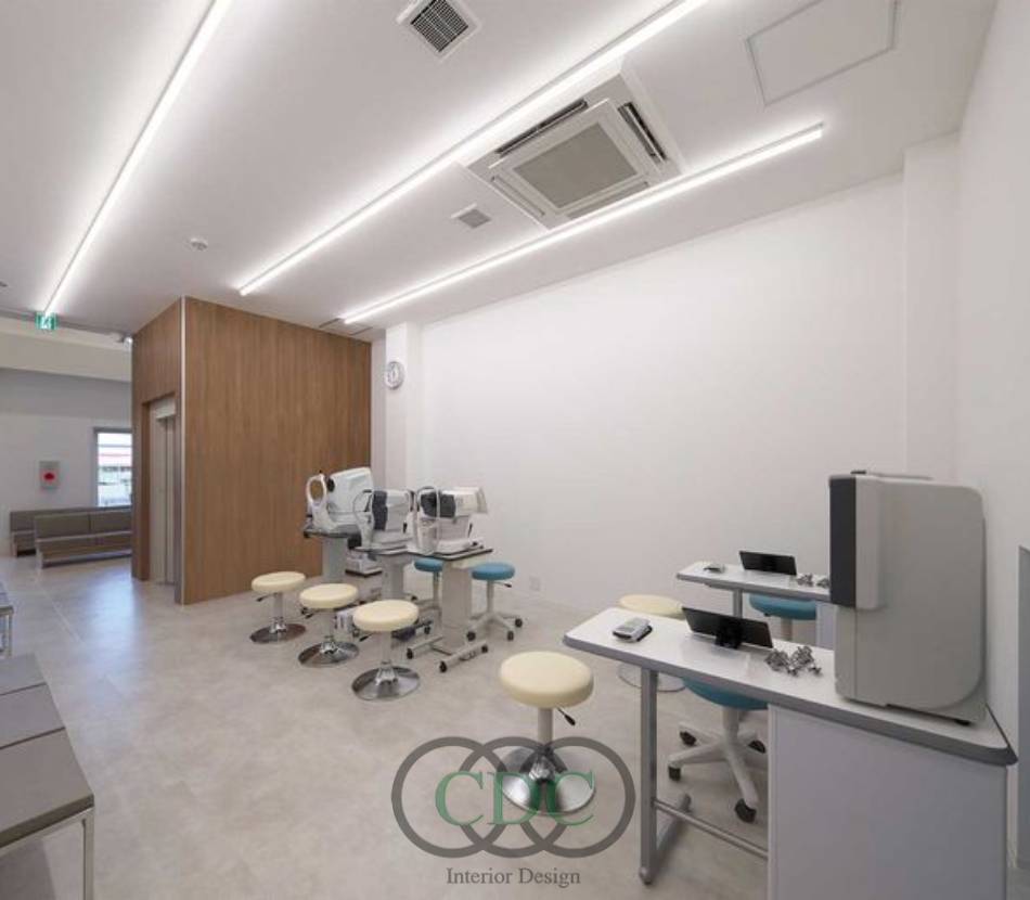 Giải pháp thi công phòng khám mắt chuẩn quốc tế từ CDC Việt Nam Group tại Gia Lâm