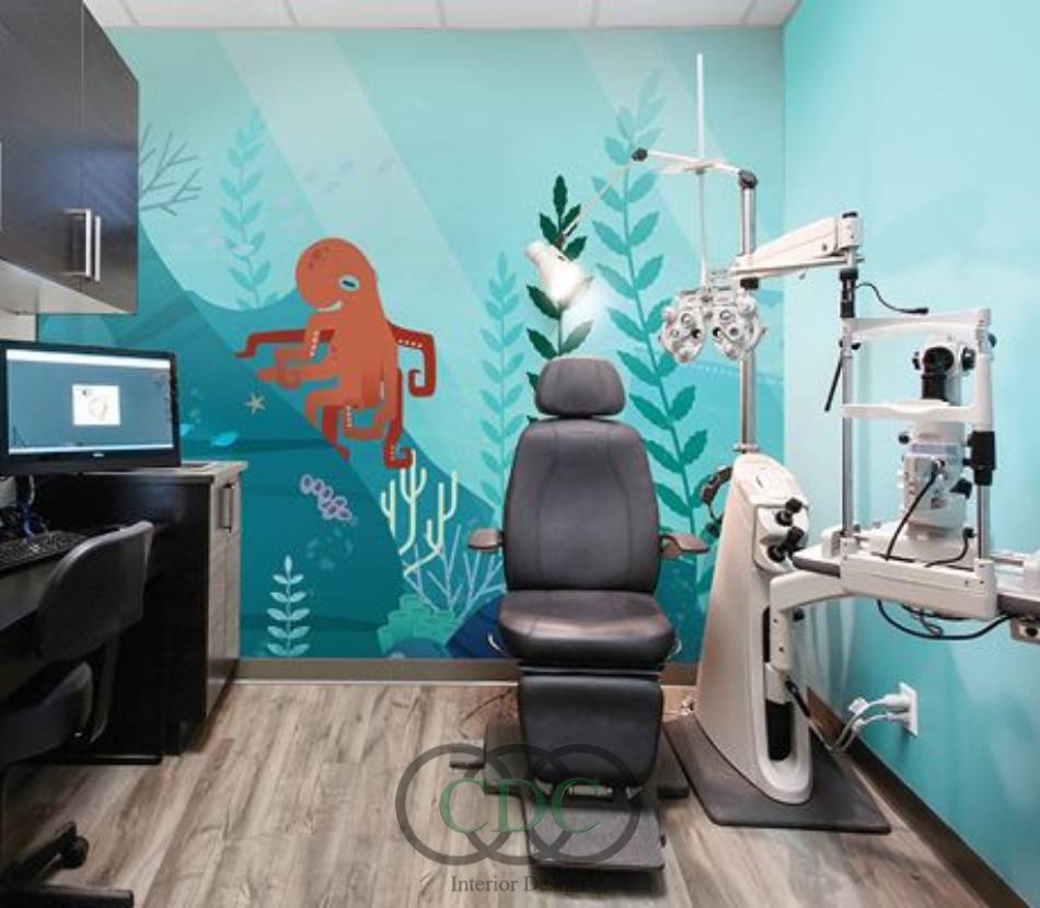 Giải pháp thi công phòng khám mắt chuẩn quốc tế từ CDC Việt Nam Group tại Gia Lâm