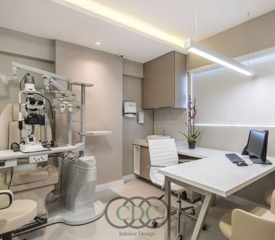 Giải pháp thi công phòng khám mắt chuẩn quốc tế từ CDC Việt Nam Group tại Gia Lâm