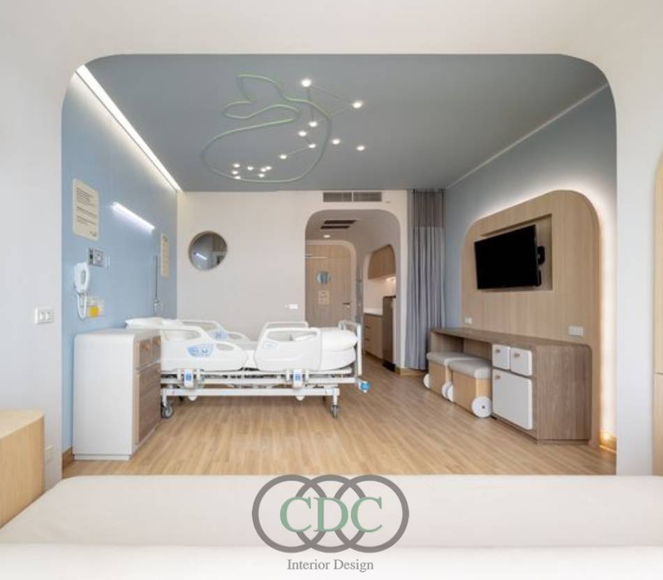 Dịch vụ thi công phòng khám nhi đạt chuẩn y tế tại Hoài Đức