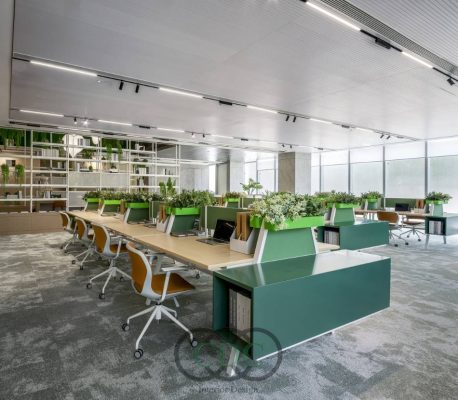 Thi công văn phòng showroom đẹp, tiết kiệm và hiệu quả tại Tây Hồ