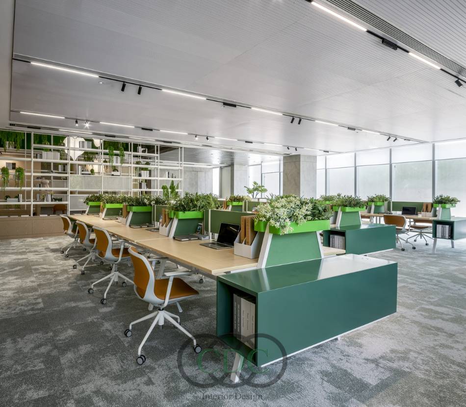 Thi công văn phòng showroom đẹp, tiết kiệm và hiệu quả tại Tây Hồ