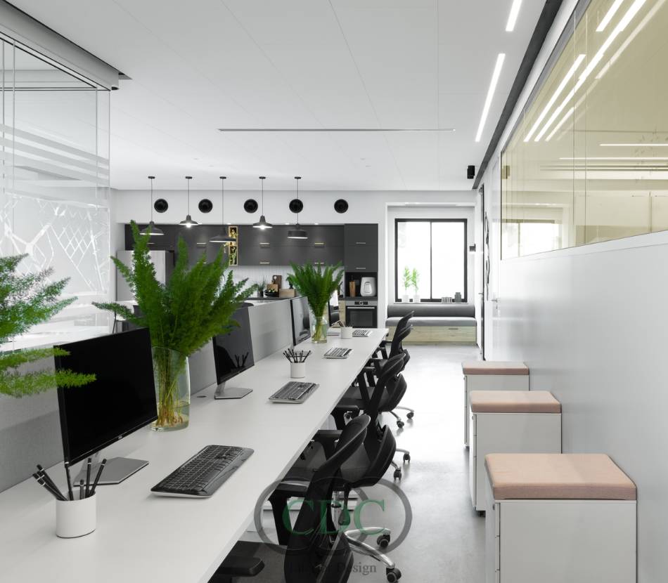 Tiêu chuẩn thiết kế văn phòng showroom đẹp, tiết kiệm chi phí, tăng hiệu quả kinh doanh