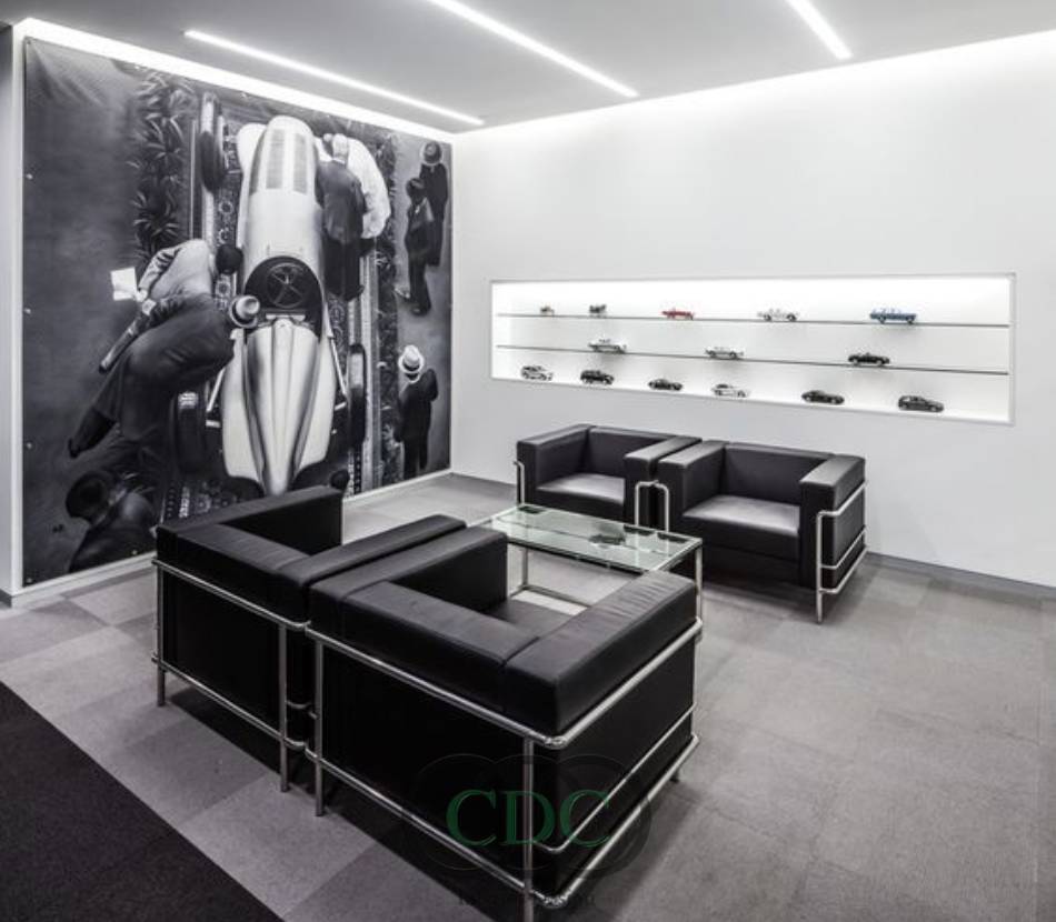 Top mẫu văn phòng showroom oto đẹp và hiệu quả tại Hà Đông năm 2025