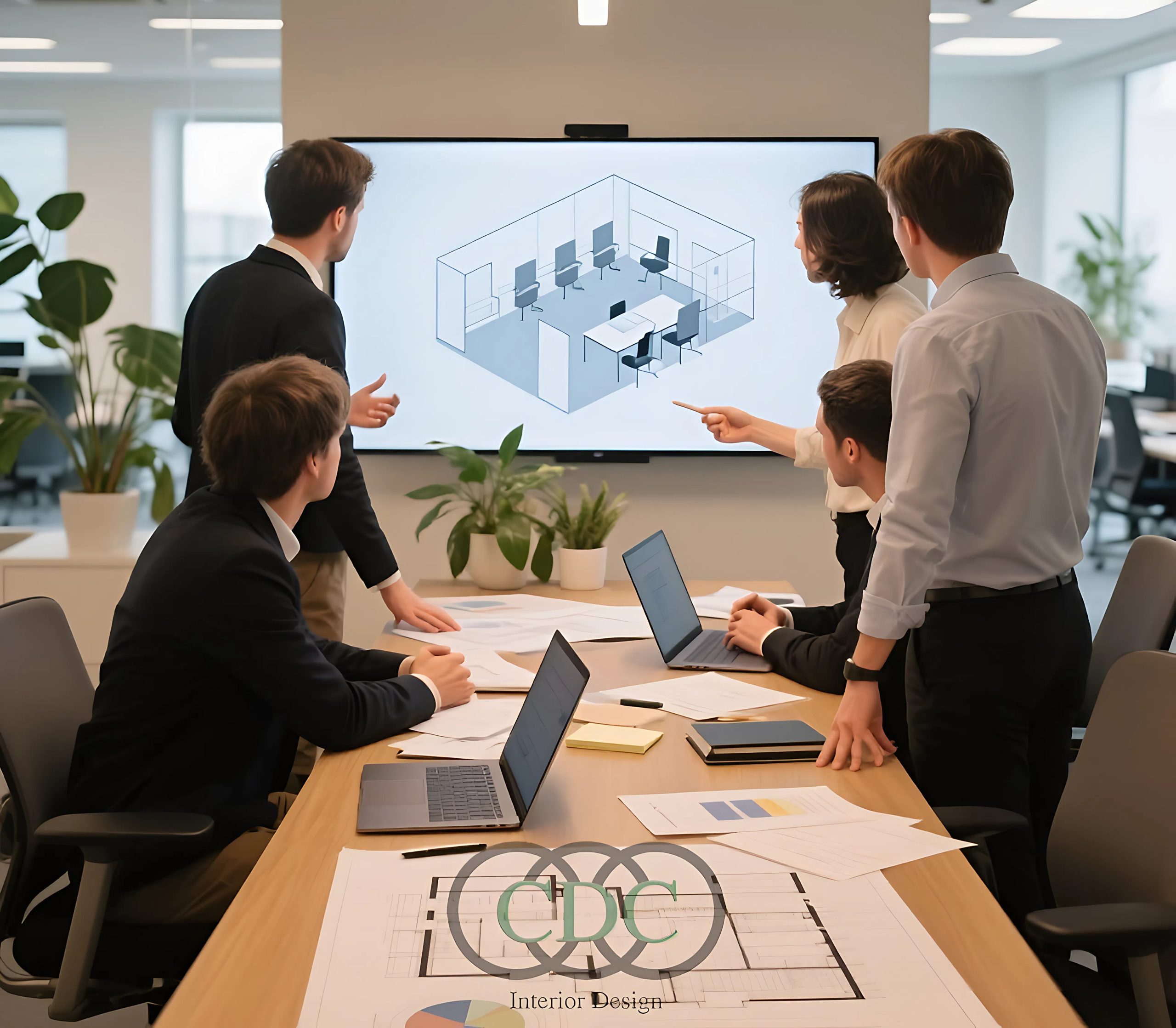 1 trong 5 bước thiết kế văn phòng trọn gói tại TPHCM