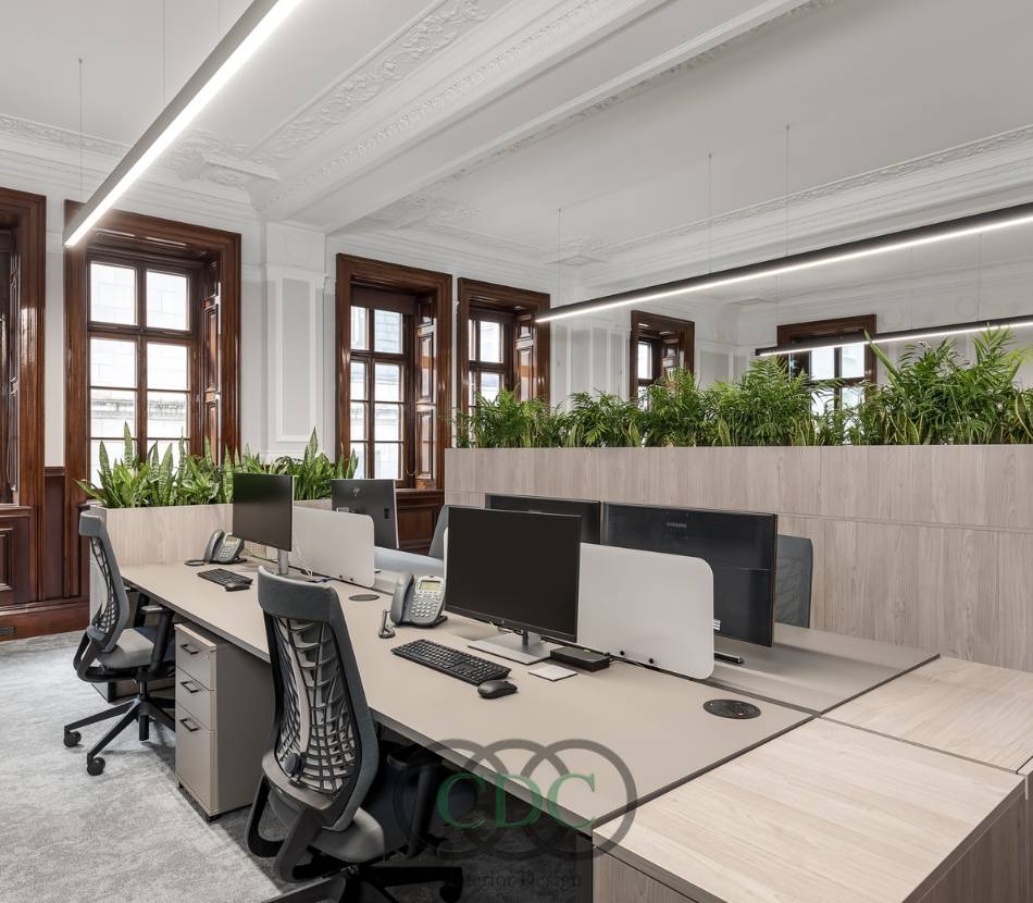 Quy trình triển khai dịch vụ thiết kế văn phòng tại CDC Việt Nam Group