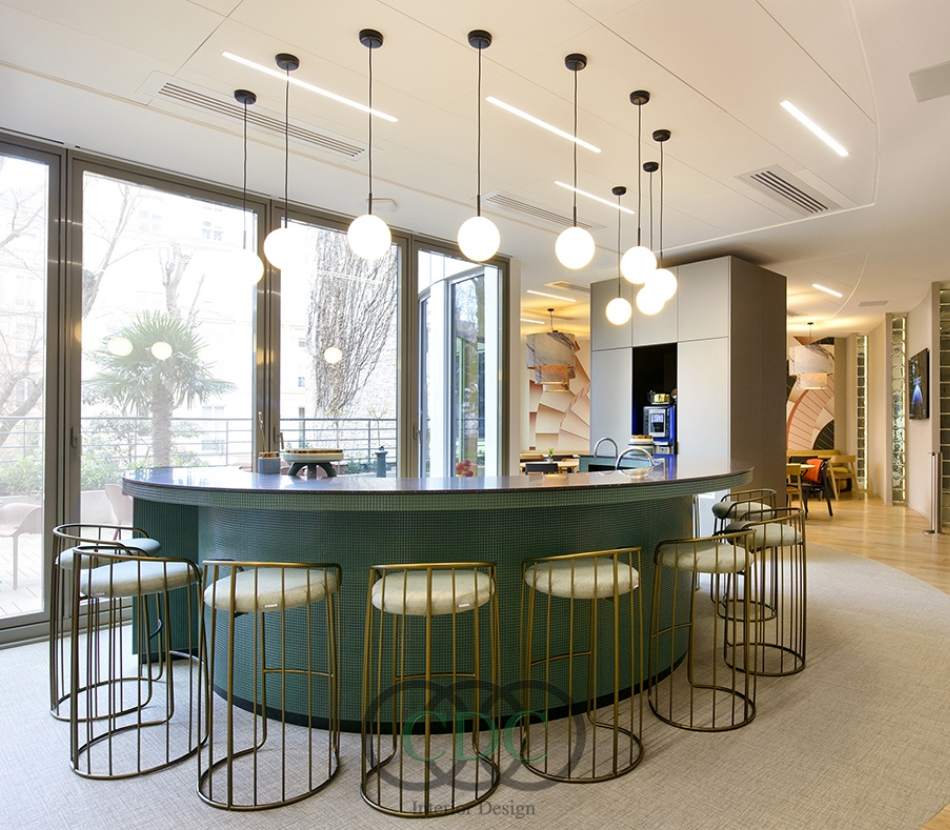 Thiết kế khu pantry văn phòng sáng tạo dành cho doanh nghiệp trẻ