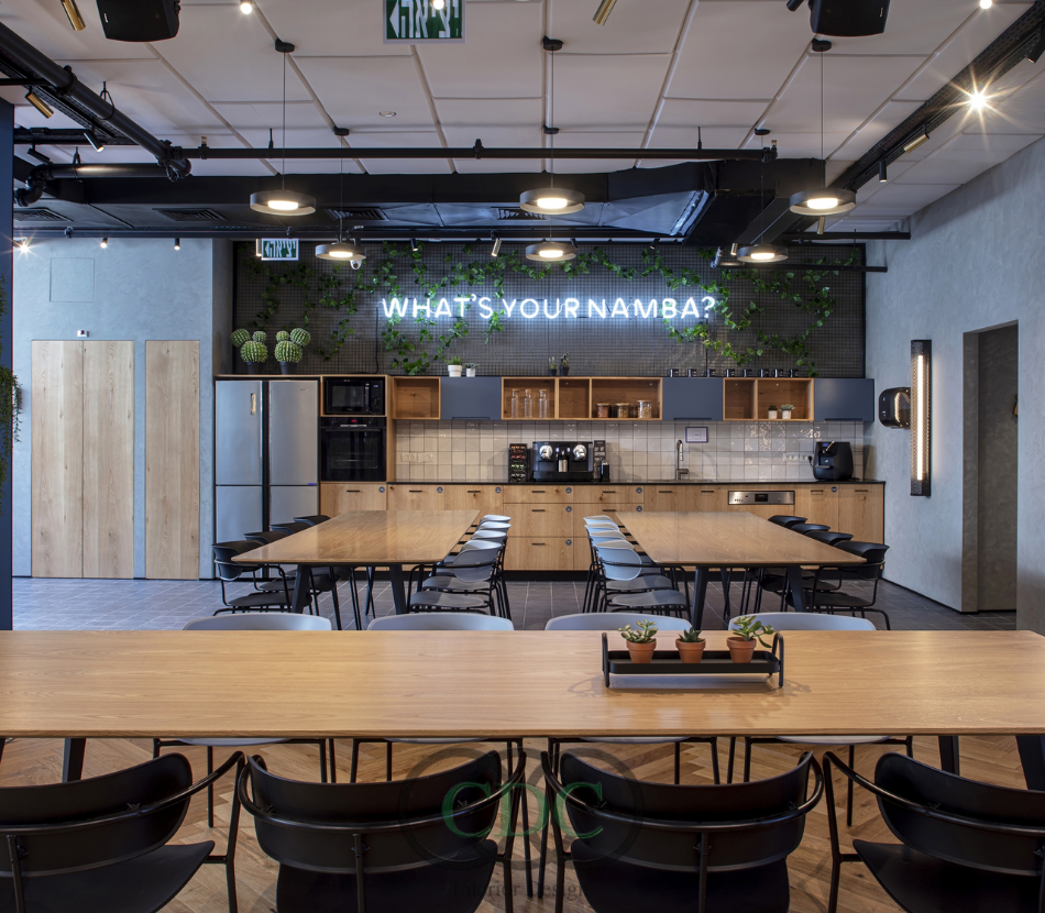 Thiết kế khu pantry văn phòng sáng tạo dành cho doanh nghiệp trẻ