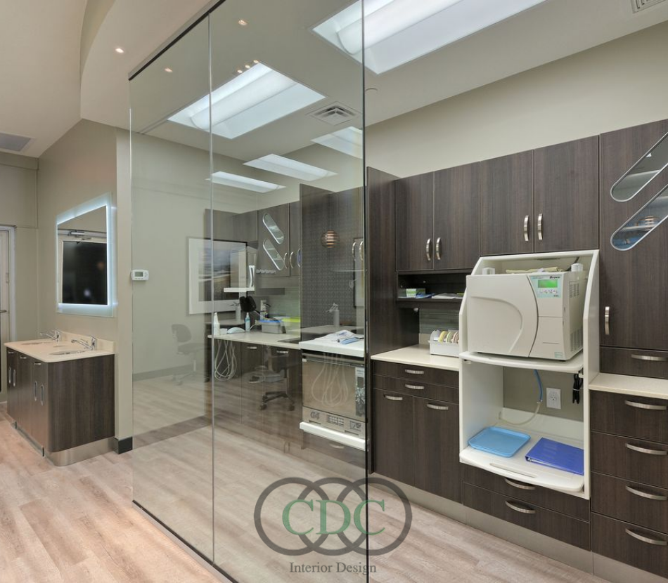 Thiết kế khu vực vô trùng trong phòng khám