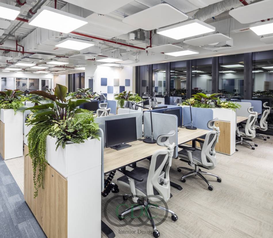 Giải pháp thiết kế nội thất văn phòng TPHCM giúp nâng cao năng suất làm việc