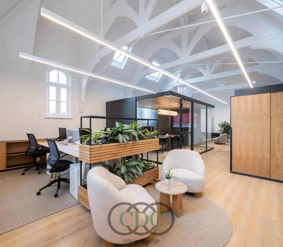 Thiết kế văn phòng trong nhà máy logistics