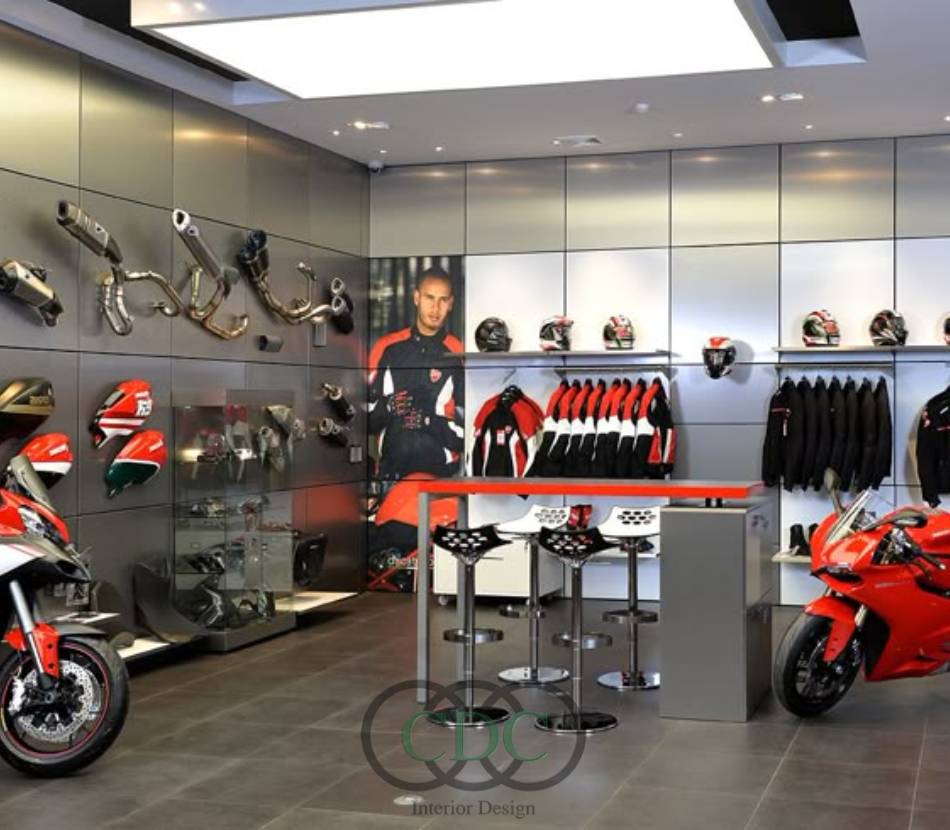 Xu hướng thiết kế showroom xe máy Bình Dương hiện đại, tối ưu trải nghiệm khách hàng