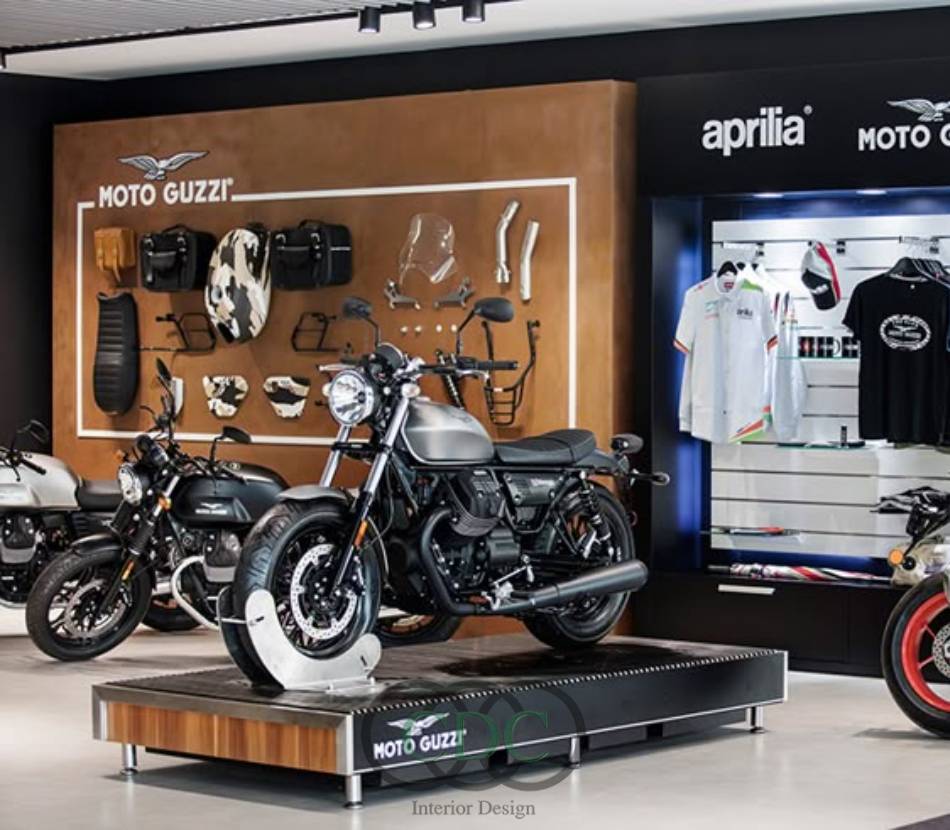 Xu hướng thiết kế showroom xe máy Bình Dương hiện đại, tối ưu trải nghiệm khách hàng