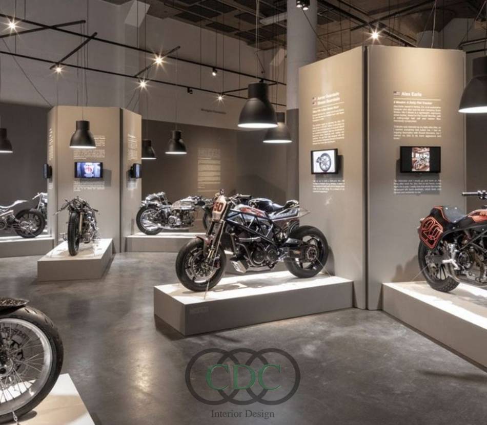 Xu hướng thiết kế showroom xe máy Bình Dương hiện đại, tối ưu trải nghiệm khách hàng