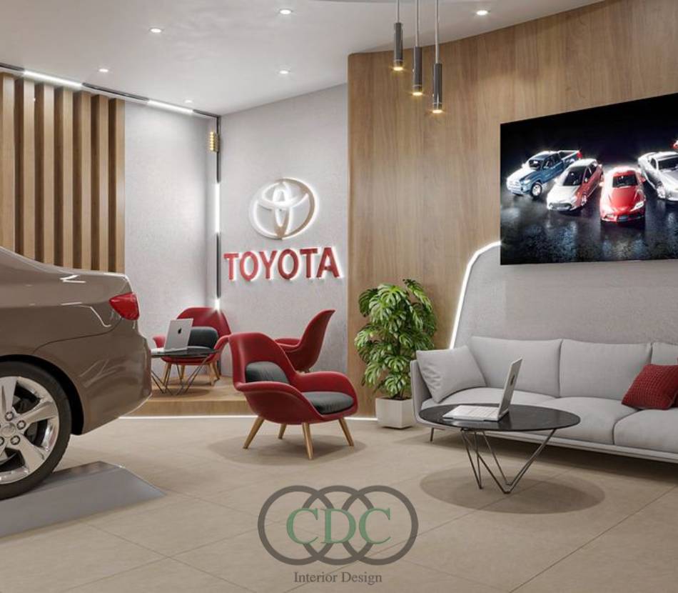 Dịch vụ thiết kế showroom ô tô TPHCM chuyên nghiệp, sang trọng và hiệu quả