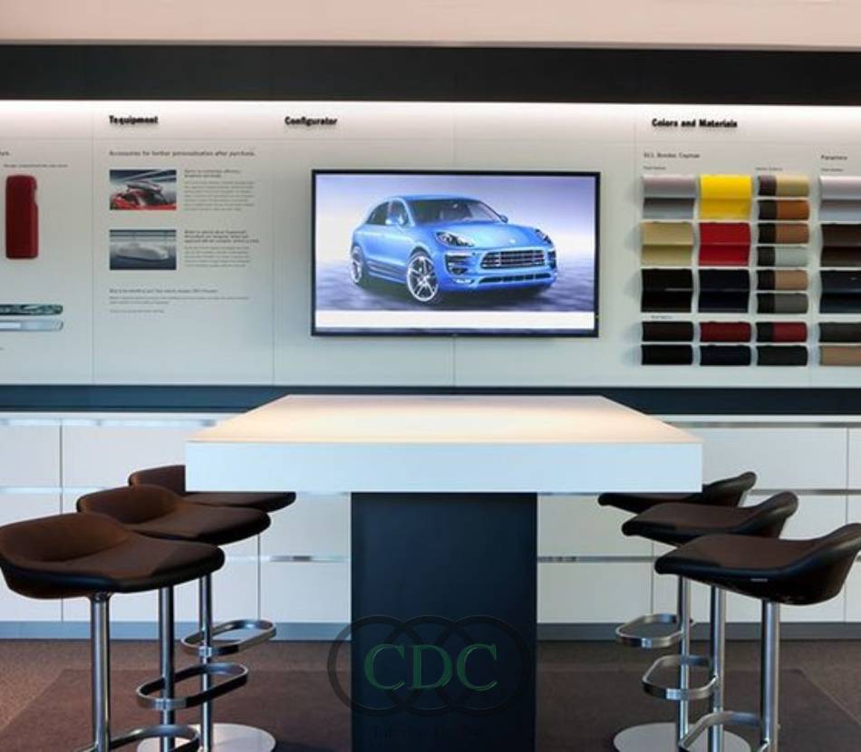 Dịch vụ thiết kế showroom ô tô TPHCM chuyên nghiệp, sang trọng và hiệu quả